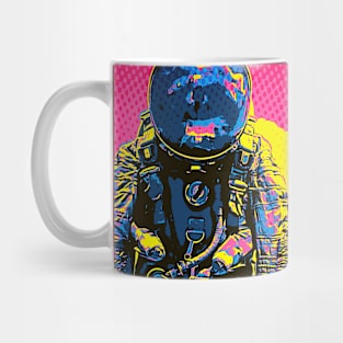 Retro Astronaut Art gift Mug